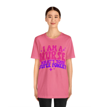 Comfy and Stylish Bella+Canva 3001 Nurse T-Shirt: Perfect Gift for Professionals & Nursing Students, Soft Fabric, Various Sizes Available