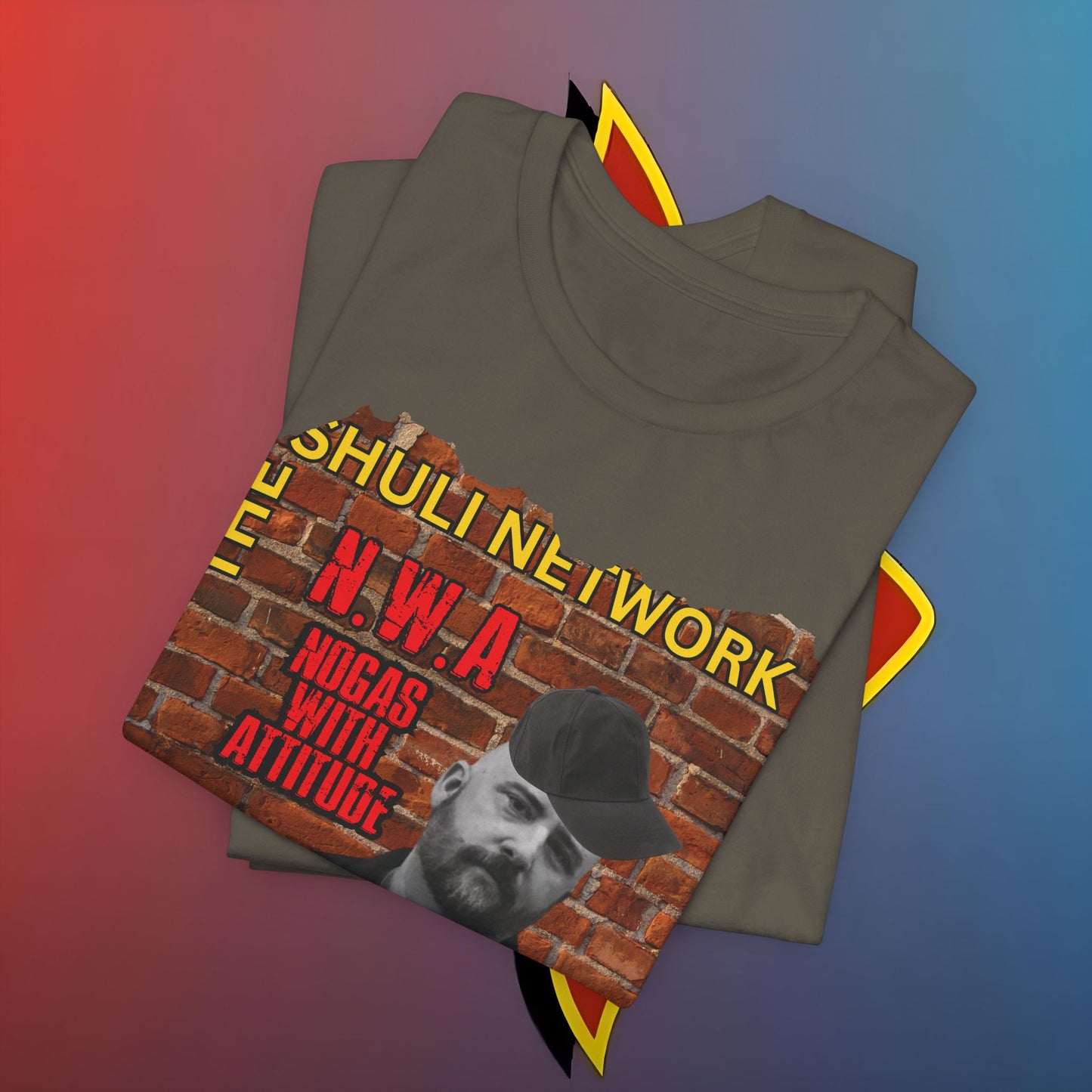 N.W.A Nogas With Attitude– The Shuli Network Special Edition #skoal" Unisex Jersey Short Sleeve Tee