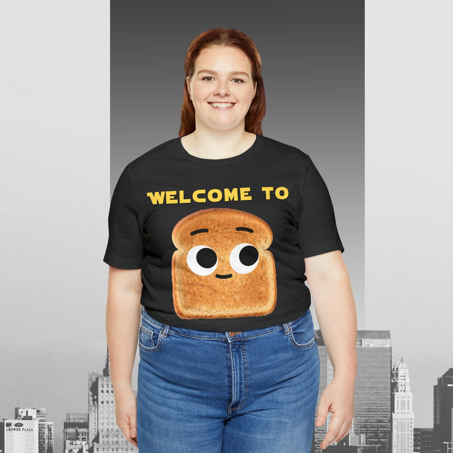 Welcome to the Darkside Unisex Jersey Short Sleeve Tee