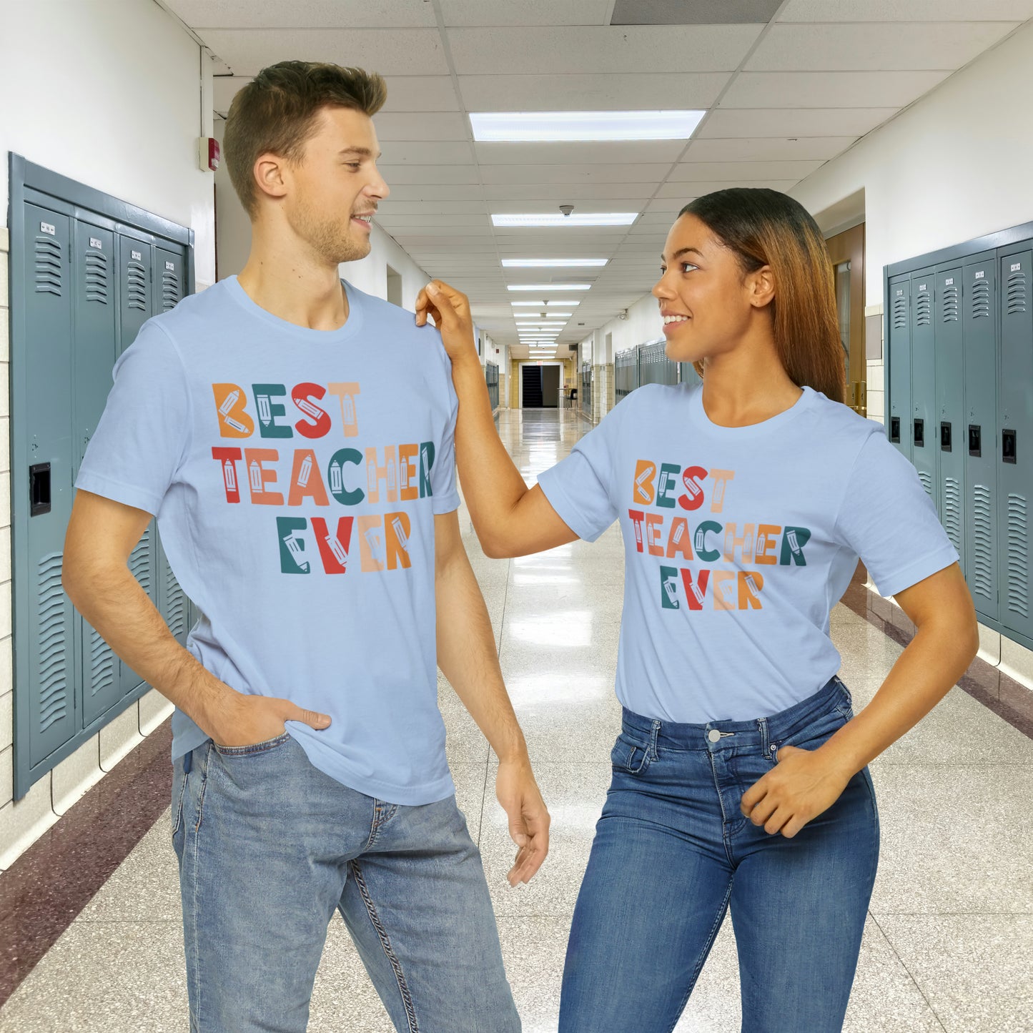 Best Teacher Ever Unisex Jersey Short Sleeve Tee