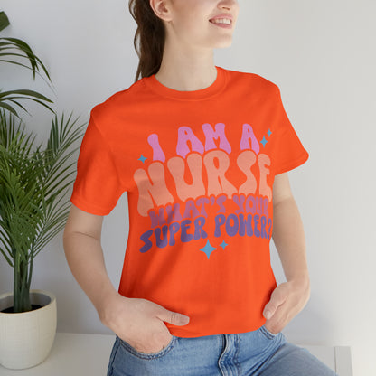 Comfy and Stylish Bella+Canva 3001 Nurse T-Shirt: Perfect Gift for Professionals & Nursing Students, Soft Fabric, Various Sizes Available