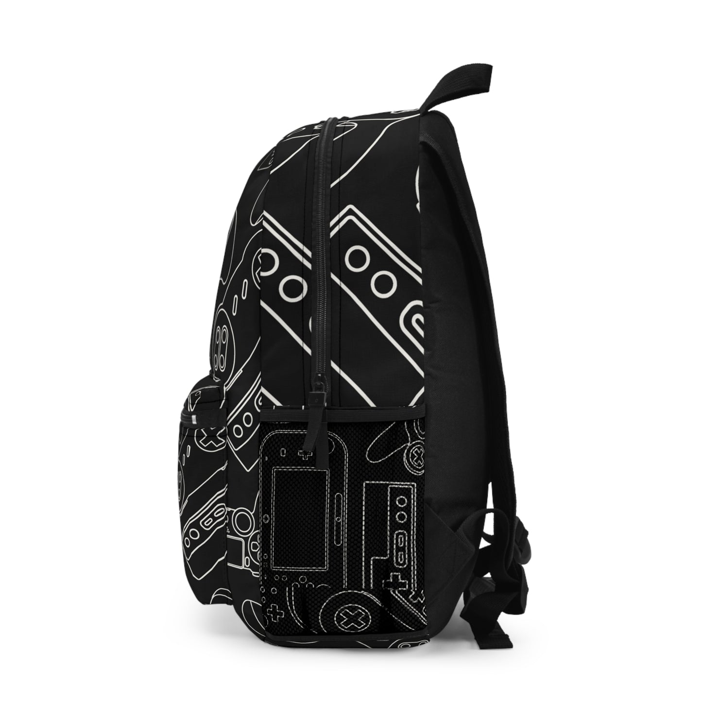 Black Gaming Controller Backpack