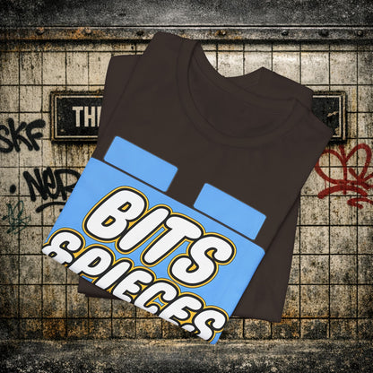 Bits & Pieces Graphic Tee One Size Fits All… Jokes?”