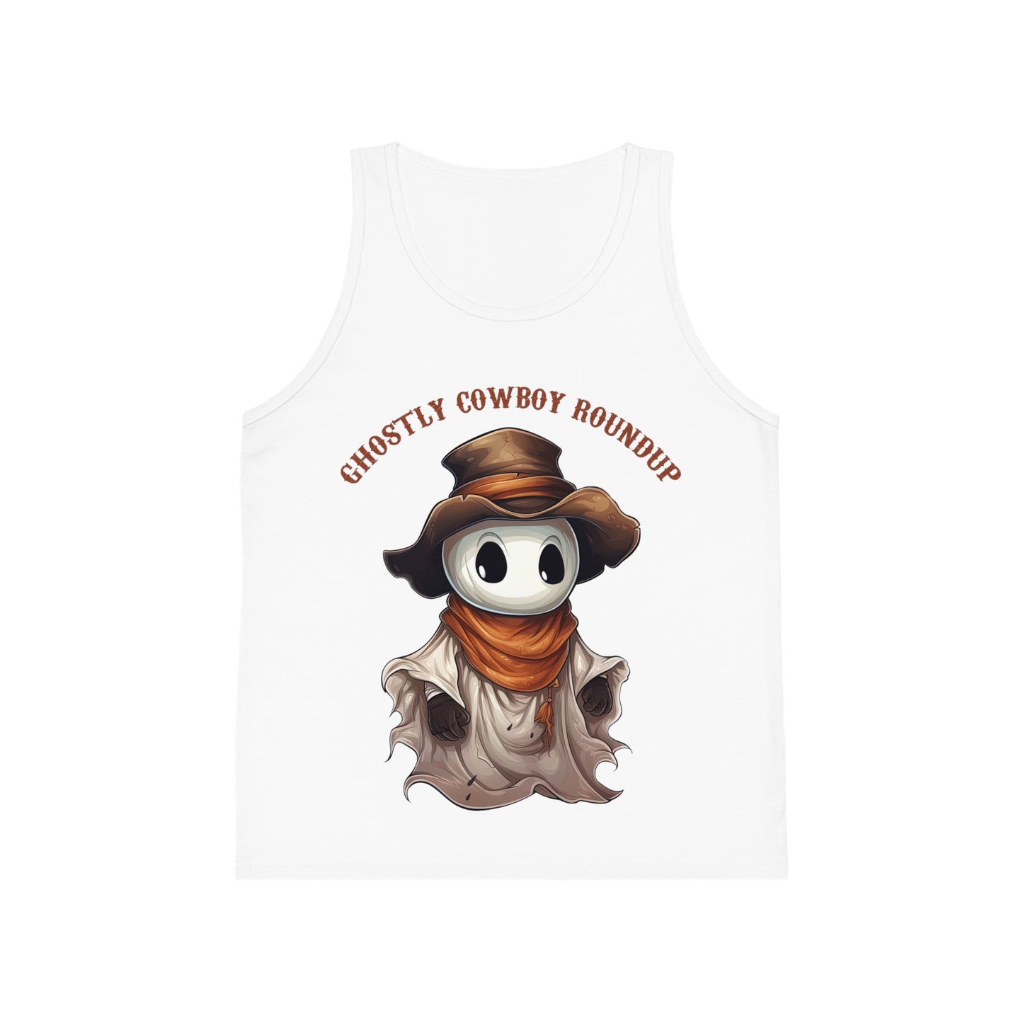 Ghostly Cowboy Round up Kid's Jersey Tank Top Gifts for him, gifts for her