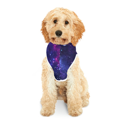 Purple Beyond the Stars Outer Space Out of this World Pet Hoodie