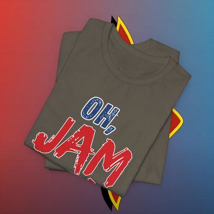 Oh, Jam It Behind the Scenes Edition #skoal" Unisex Jersey Short Sleeve Tee