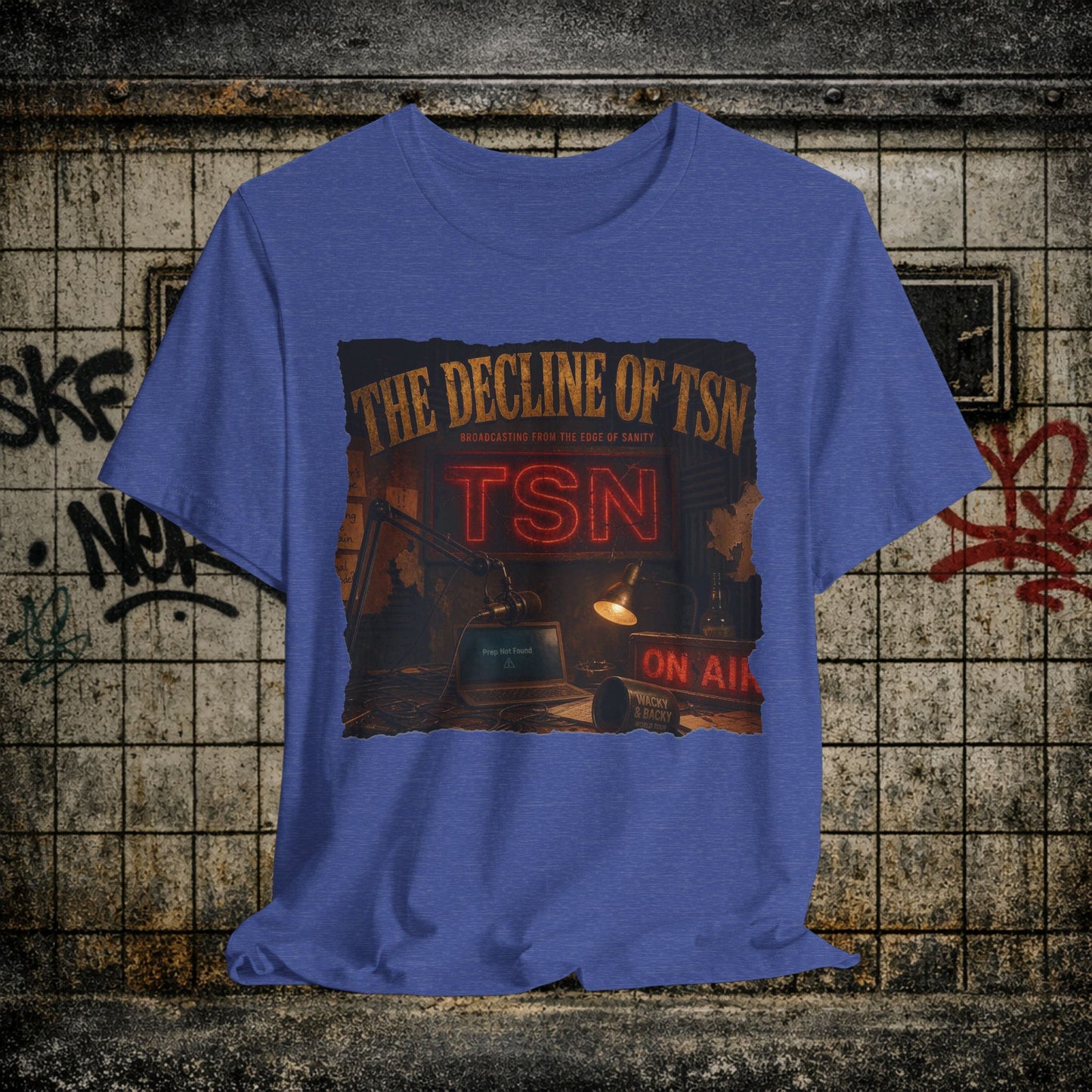 The Decline of TSN "On Air" Vintage Radio Tee