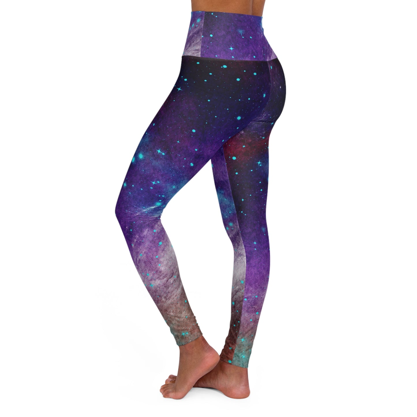 Outer Space Out of this World High Waisted Yoga Leggings (AOP)