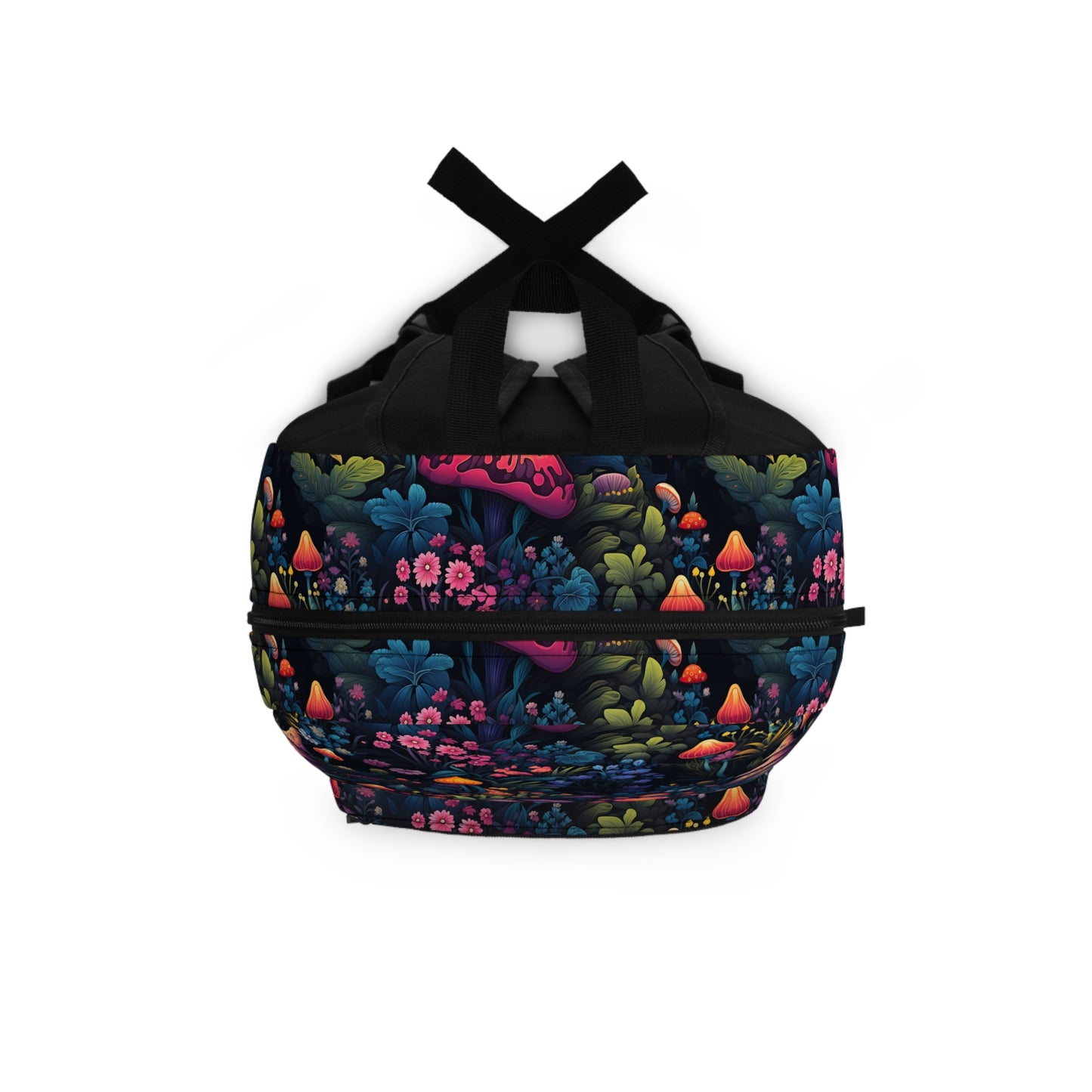 Fairy Tale Magical Forest With Colorful Mushrooms Backpack