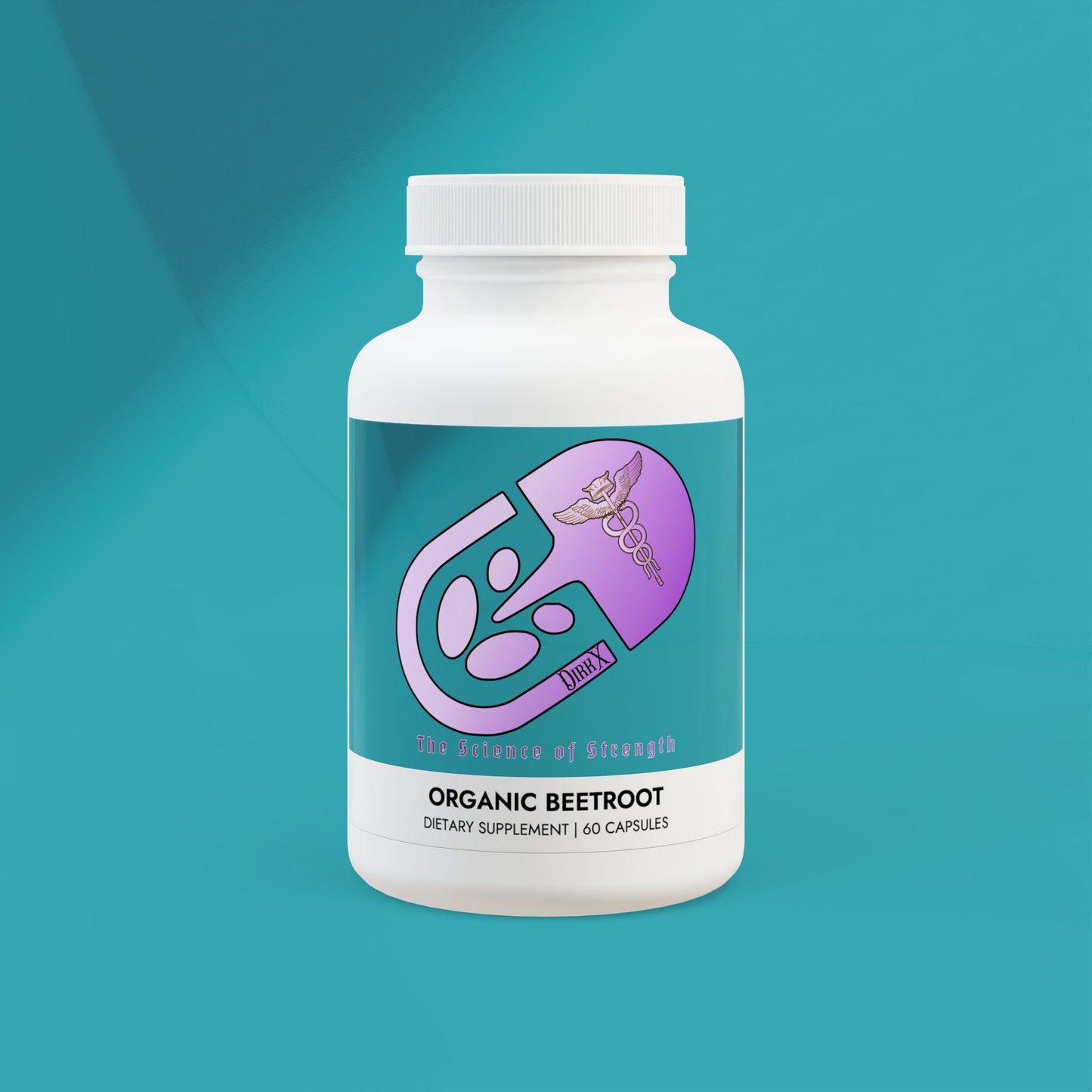 DirkX Organic Beetroot Capsules: Power Your Performance, Naturally! (60 Capsules)