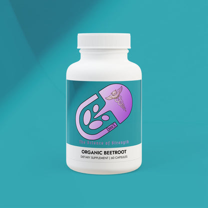 DirkX Organic Beetroot Capsules: Power Your Performance, Naturally! (60 Capsules)