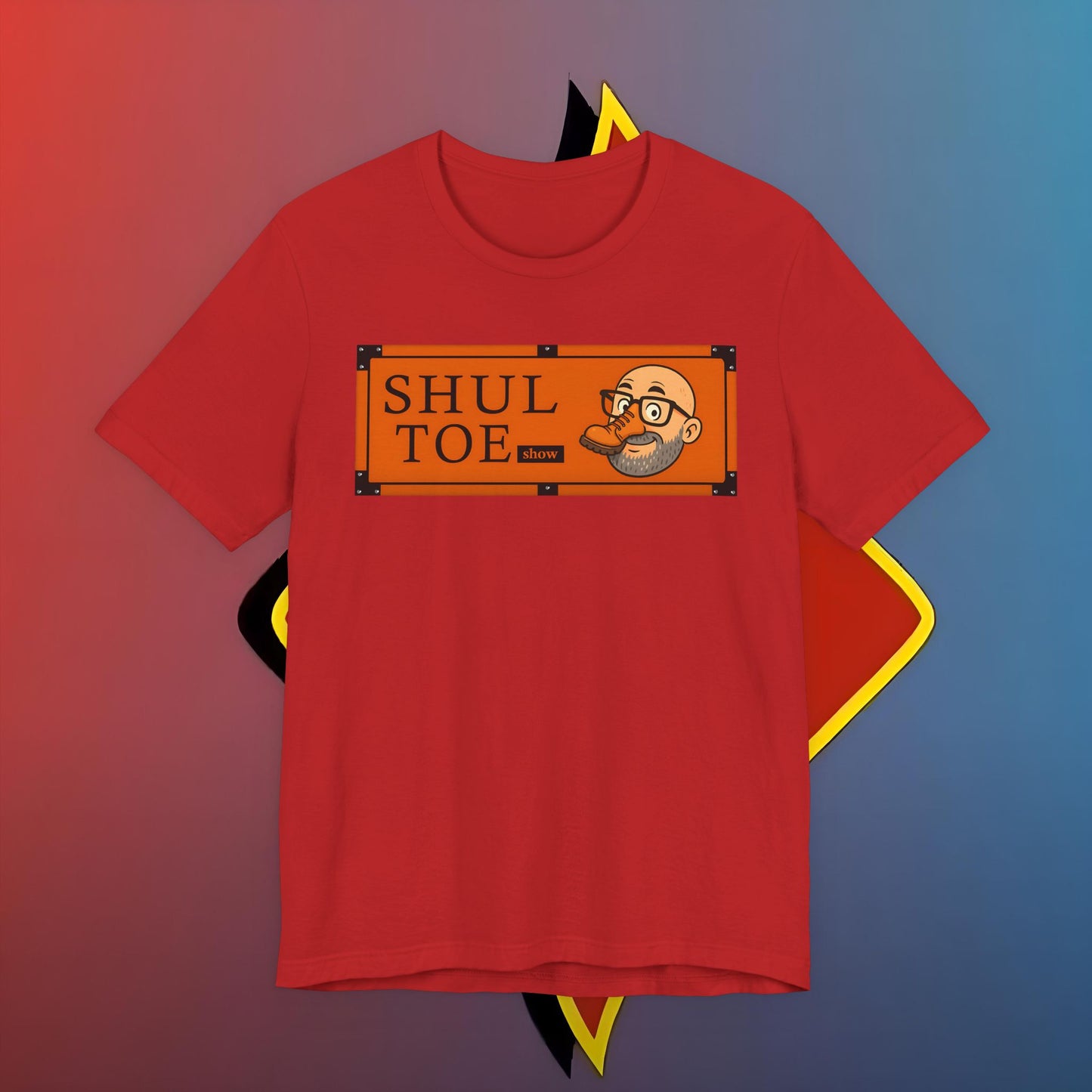 🧦 SHUL TOE Show Tee – Prestige Pipewear for Podcast Royalty