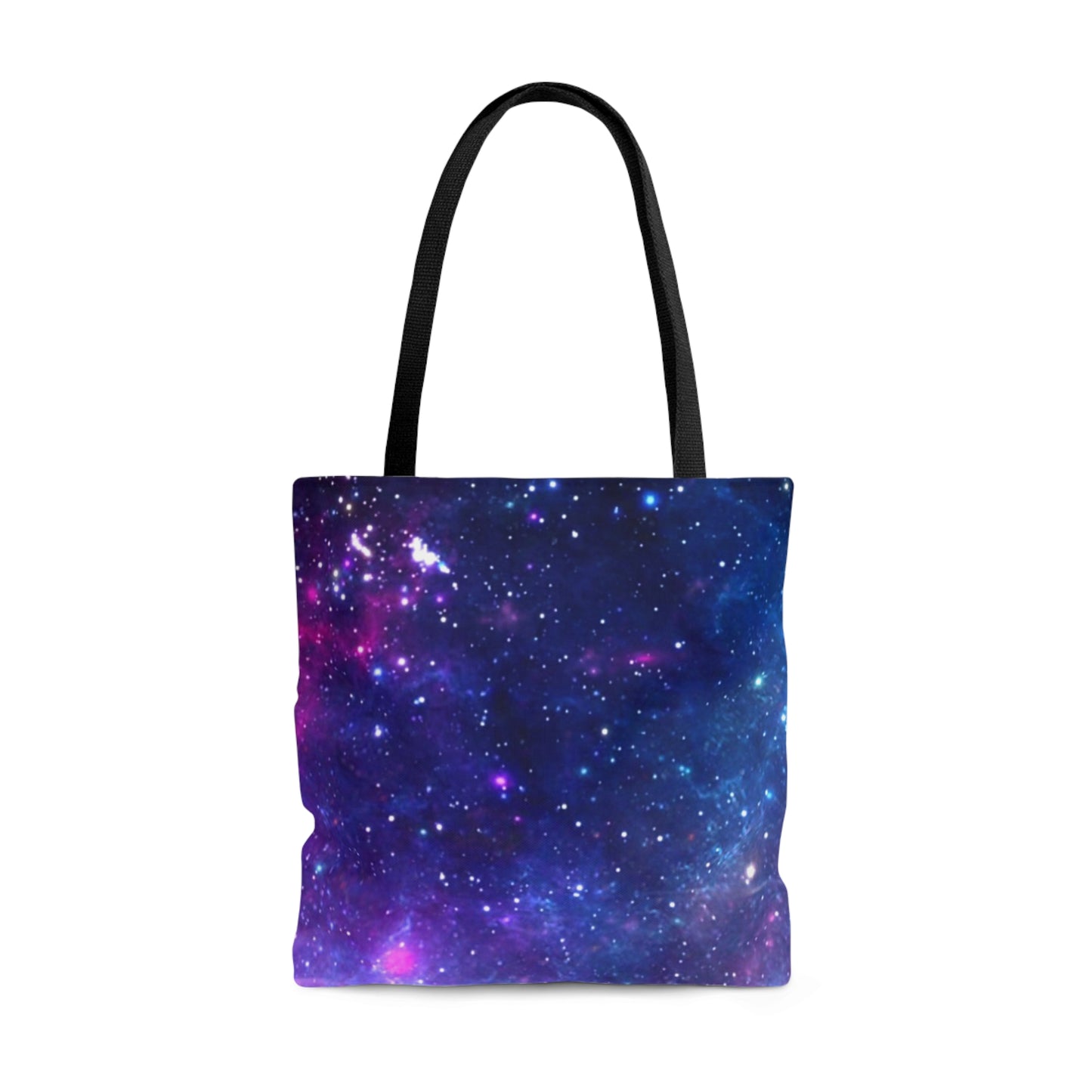 Purple Beyond the Stars Outer Space Out of this World Tote Bag (AOP)