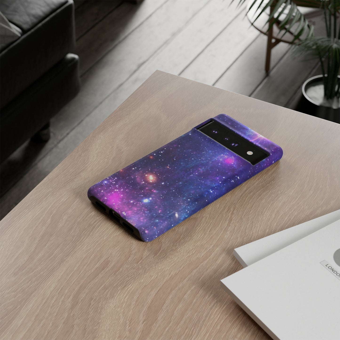 Purple Beyond the Stars Outer Space Out of this World Tough Cases (iPhone, Google, Samsung)