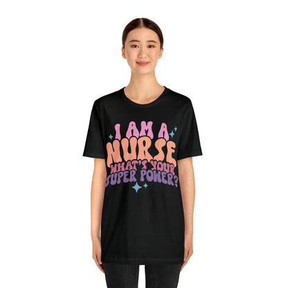 Comfy and Stylish Bella+Canva 3001 Nurse T-Shirt: Perfect Gift for Professionals & Nursing Students, Soft Fabric, Various Sizes Available