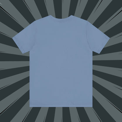 Cyber Warrior Unisex Jersey Tee, Geeky T-Shirt, Sci-Fi Apparel, Graphic Tee, Gift for Gamers, Futuristic Fashion