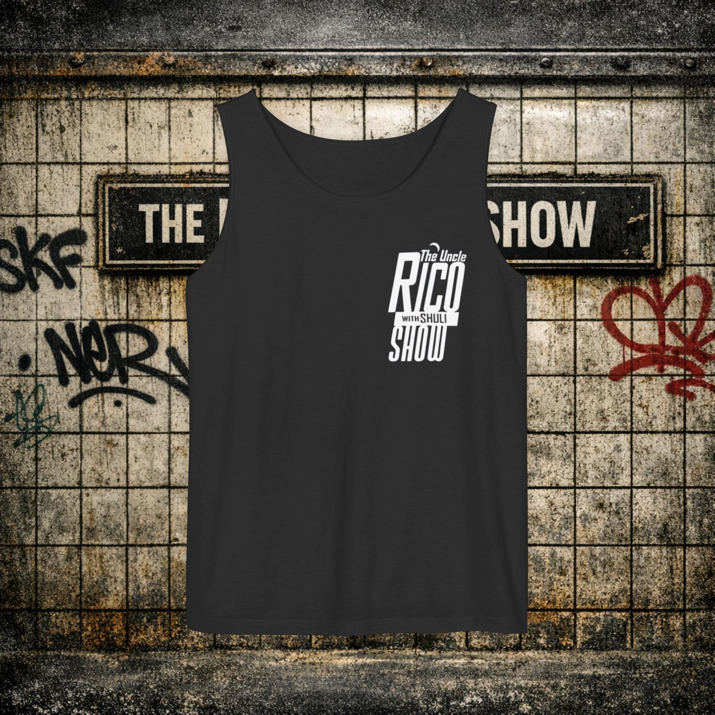 The Uncle Rico Show  Dead Beat Tank Top Muscle-less Tee
