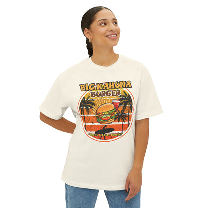 "DirkyThreadz Big Kahuna Burger T-Shirt - Retro Diner Style with Iconic Graphic Design"