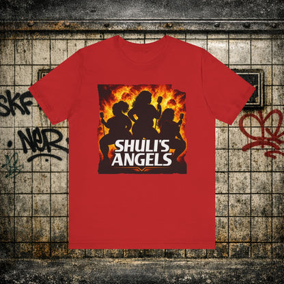 Shuli’s Angels: Operation Laugh & Disorder Graphic Tee — Retro Silhouette Vibe Shirt