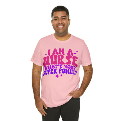 Comfy and Stylish Bella+Canva 3001 Nurse T-Shirt: Perfect Gift for Professionals & Nursing Students, Soft Fabric, Various Sizes Available