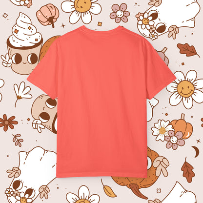 Too Cute to Spook Retro Groovy Halloween Unisex Garment-Dyed T-shirt Gifts for Him Gifts for Her