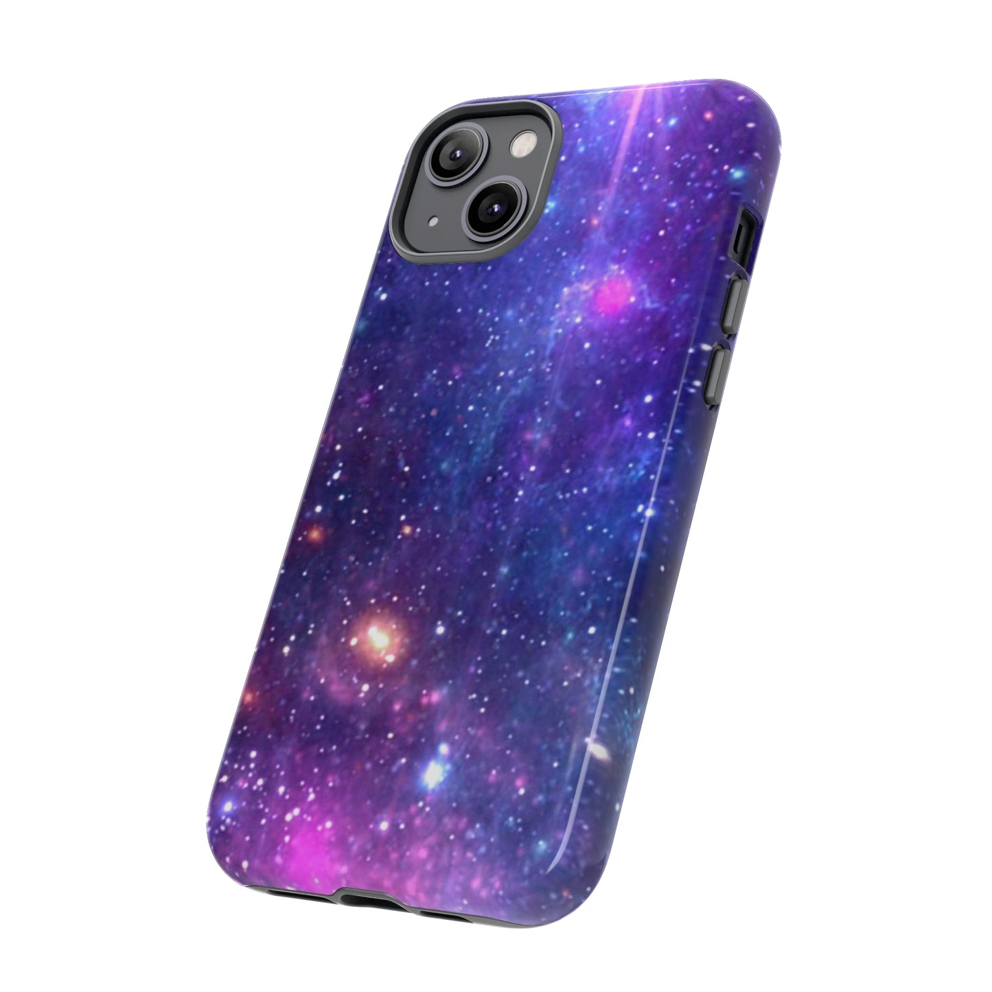 Purple Beyond the Stars Outer Space Out of this World Tough Cases (iPhone, Google, Samsung)