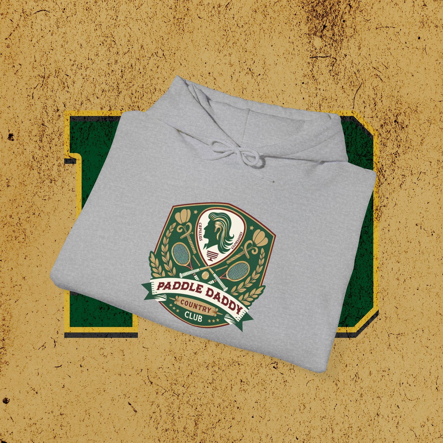 Paddle Daddy Hoodie, Unisex Hooded Sweatshirt for Dads, Elite-ish Comfort for the Ironically Refined