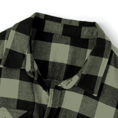 Lumberjack Unisex Flannel Shirt  Forest Fashion Comedy, Woodsy Chic Apparel, Laugh-Inducing Lumberjack Wear Unisex Plaid Power