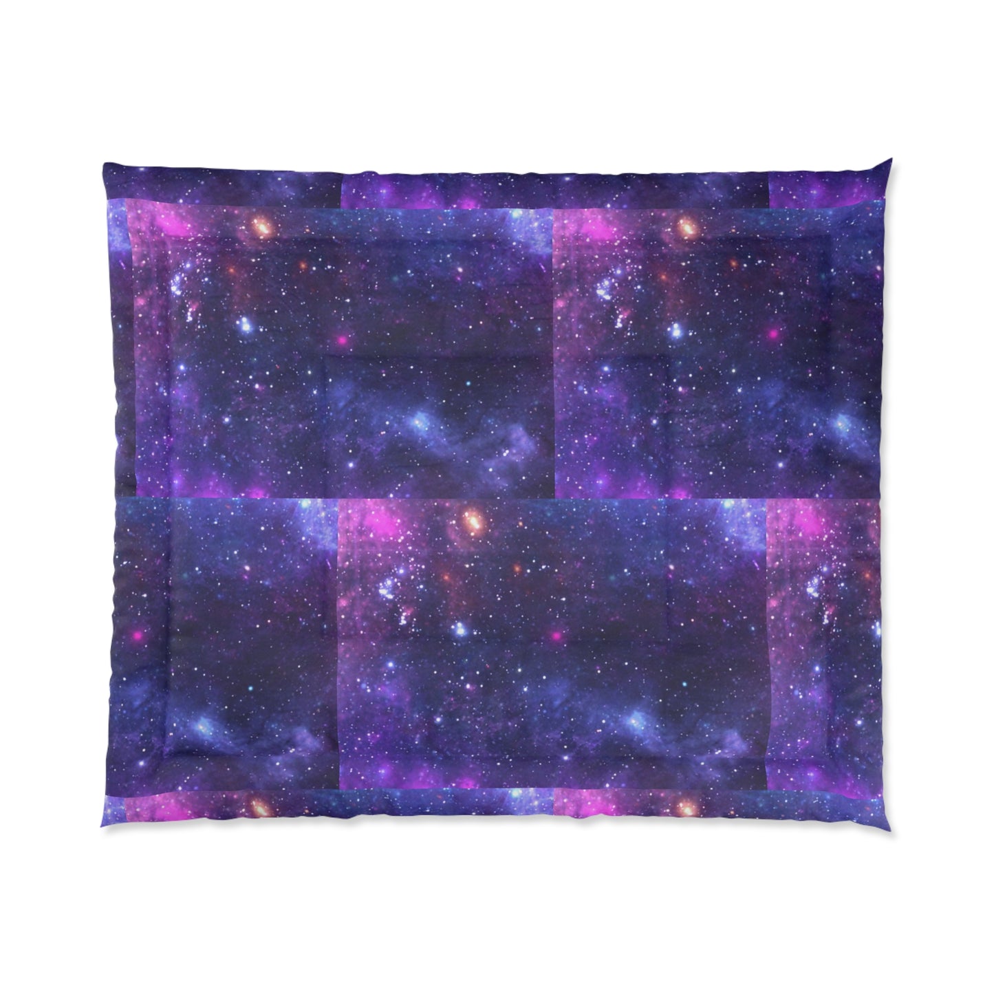 Purple Beyond the Stars Outer Space Out of this World Comforter