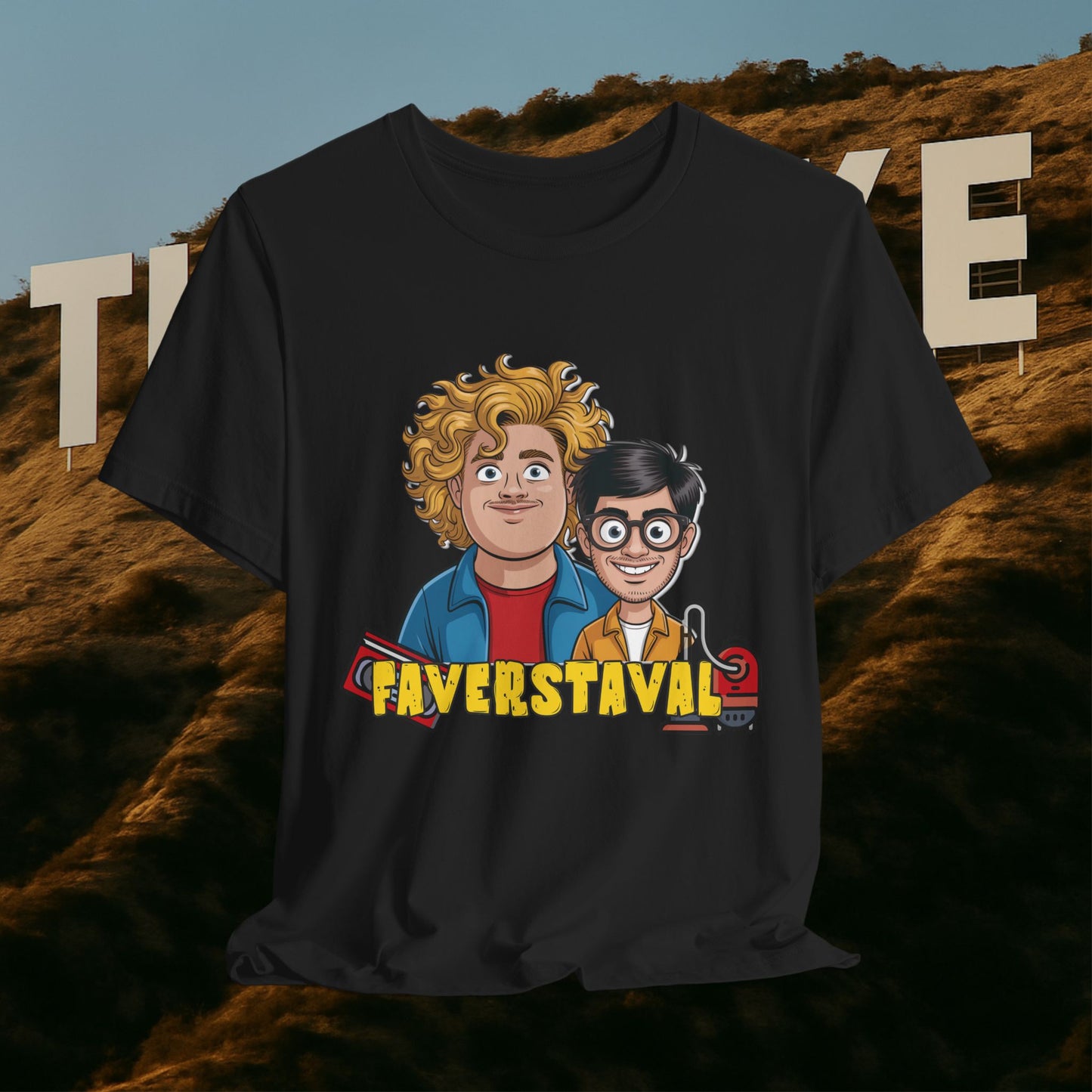 “FAVERSTAVAL Tee – The Shuli Network x Marshall Studios Forever Crossover Event”
