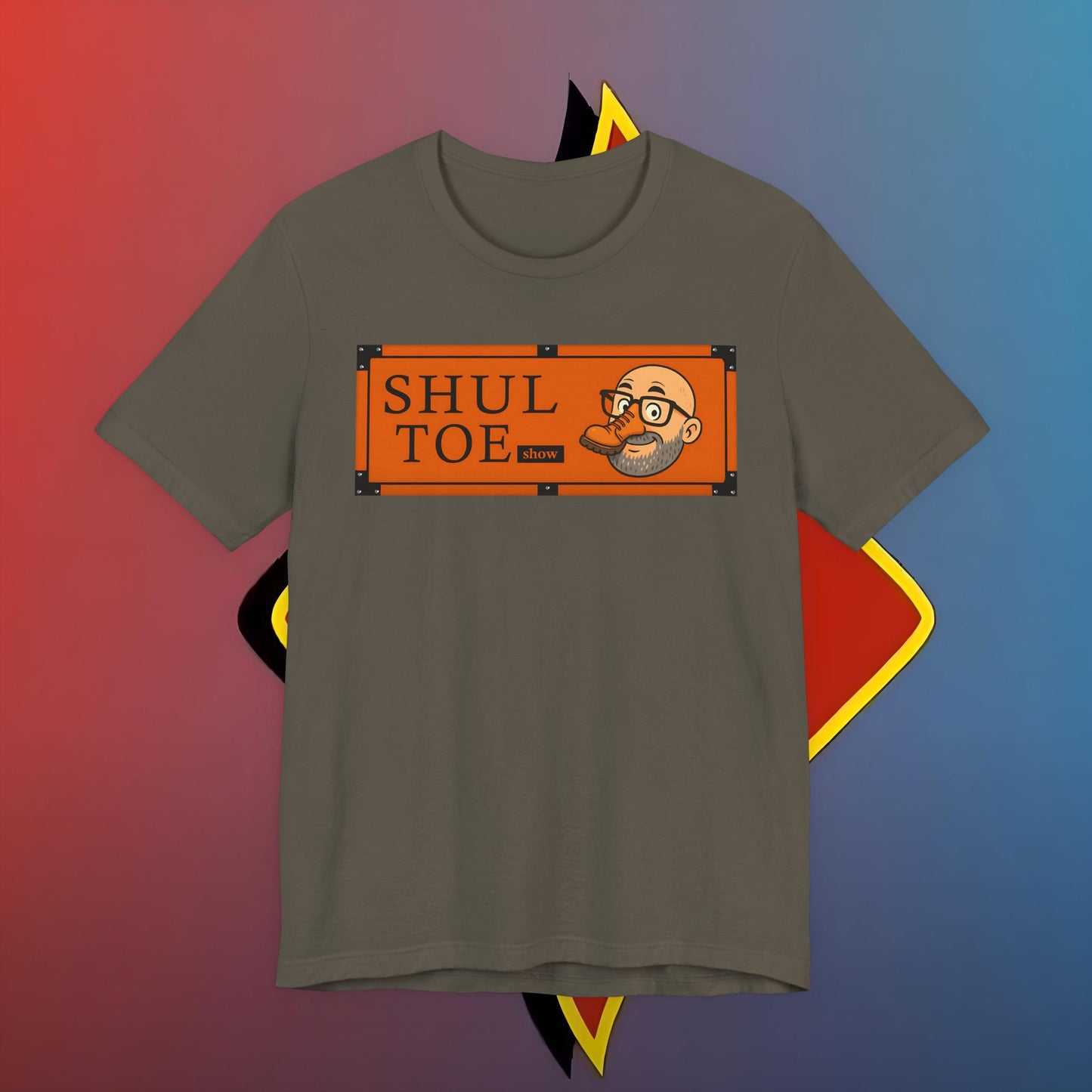 🧦 SHUL TOE Show Tee – Prestige Pipewear for Podcast Royalty