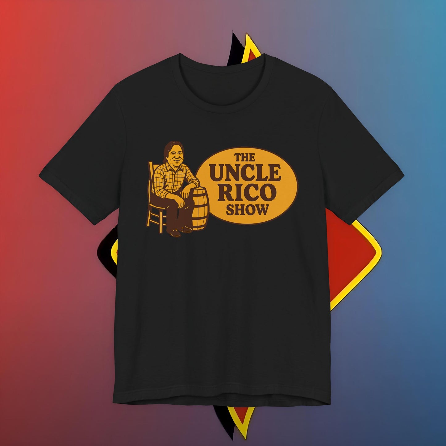 Uncle Rico Show Tee, Retro T-Shirt for Fans, Vintage Style Apparel, Movie Merchandise, Gift for Him/Her
