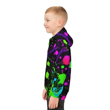 Splatter-tastic Children's Hoodie (AOP)