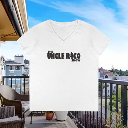The Uncle Rico Show Not a Farewell Season Lady Dabblers Special Edition Ladies' V-Neck T-Shirt
