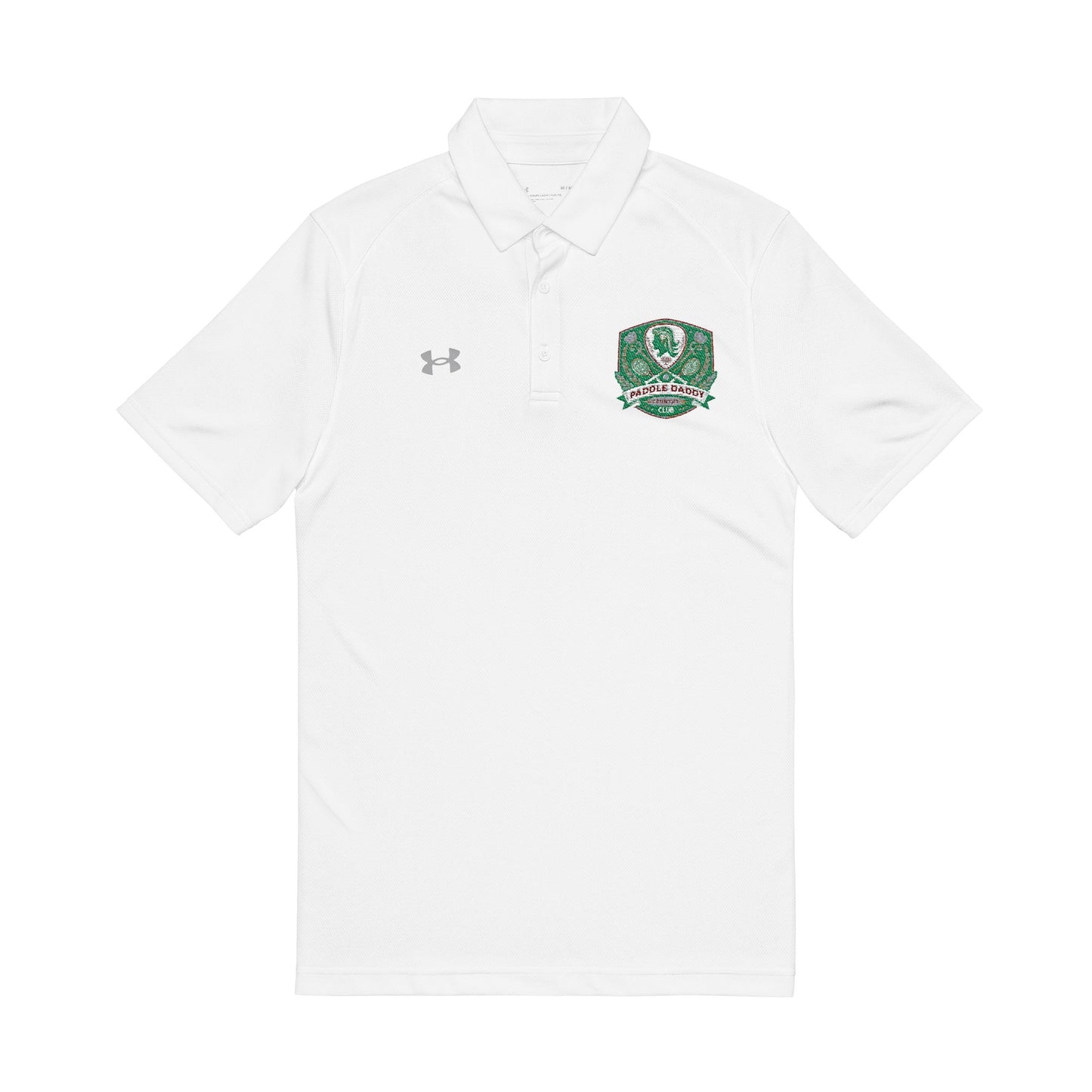 Paddle Daddy Country Club Embroidered Performance Polo Shirt - Stylish Athletic Wear for Men, Casual Outings, Work Events, Golf,