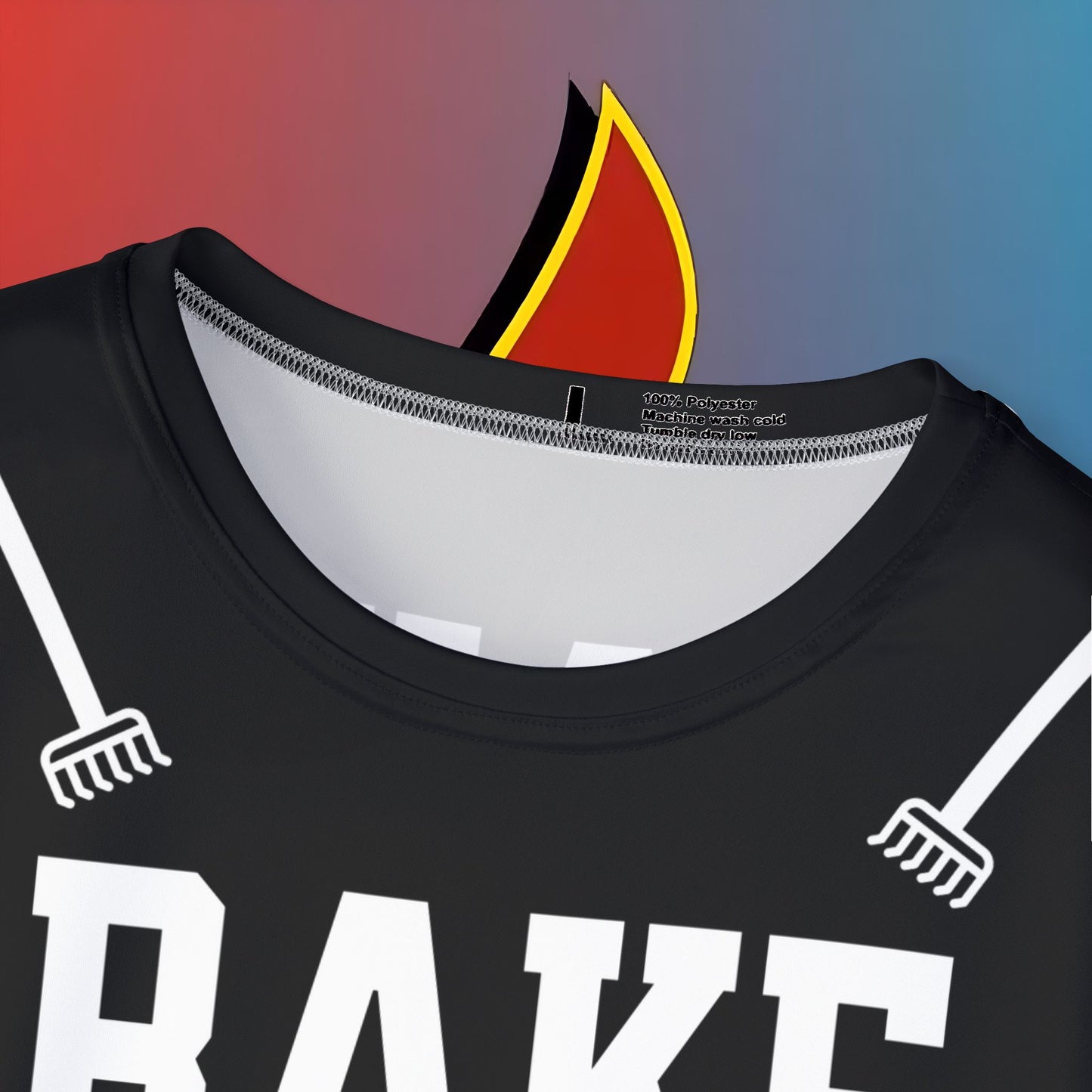Black RAKE 54” Jersey – For Legends Who Don’t Just Play, They Dominate