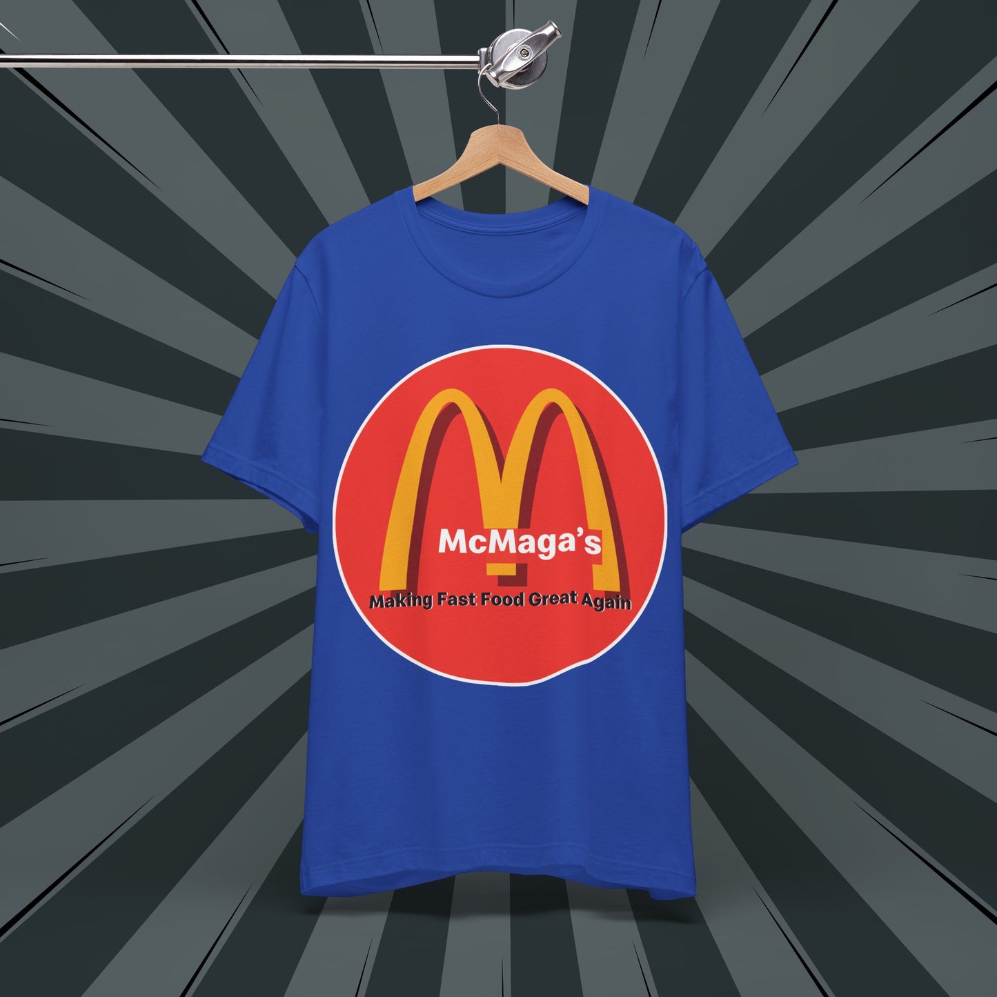 McMaga Making Fast Food Great Again Unisex Jersey Short Sleeve Tee