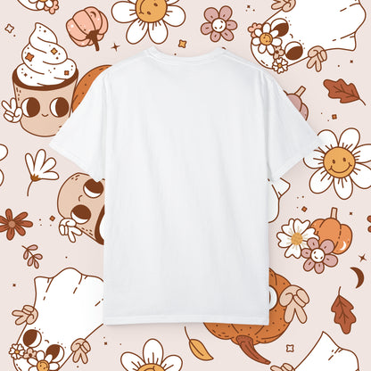 Too Cute to Spook Retro Groovy Halloween Unisex Garment-Dyed T-shirt Gifts for Him Gifts for Her