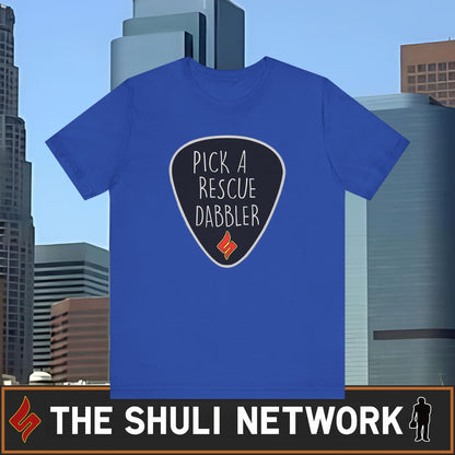 Pick a Rescue Dabbler T-Shirt — Pet Rescue Support Tee