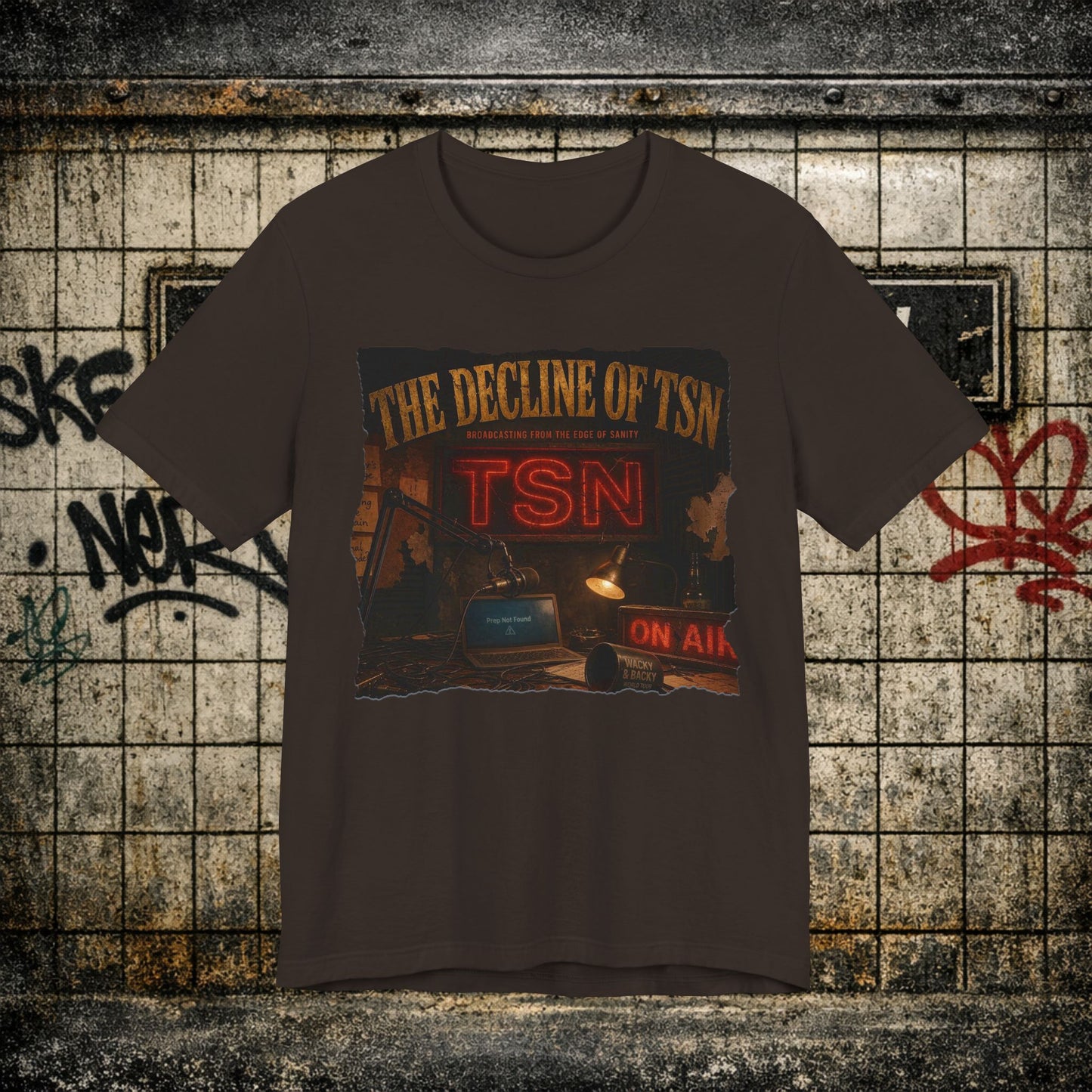 The Decline of TSN "On Air" Vintage Radio Tee