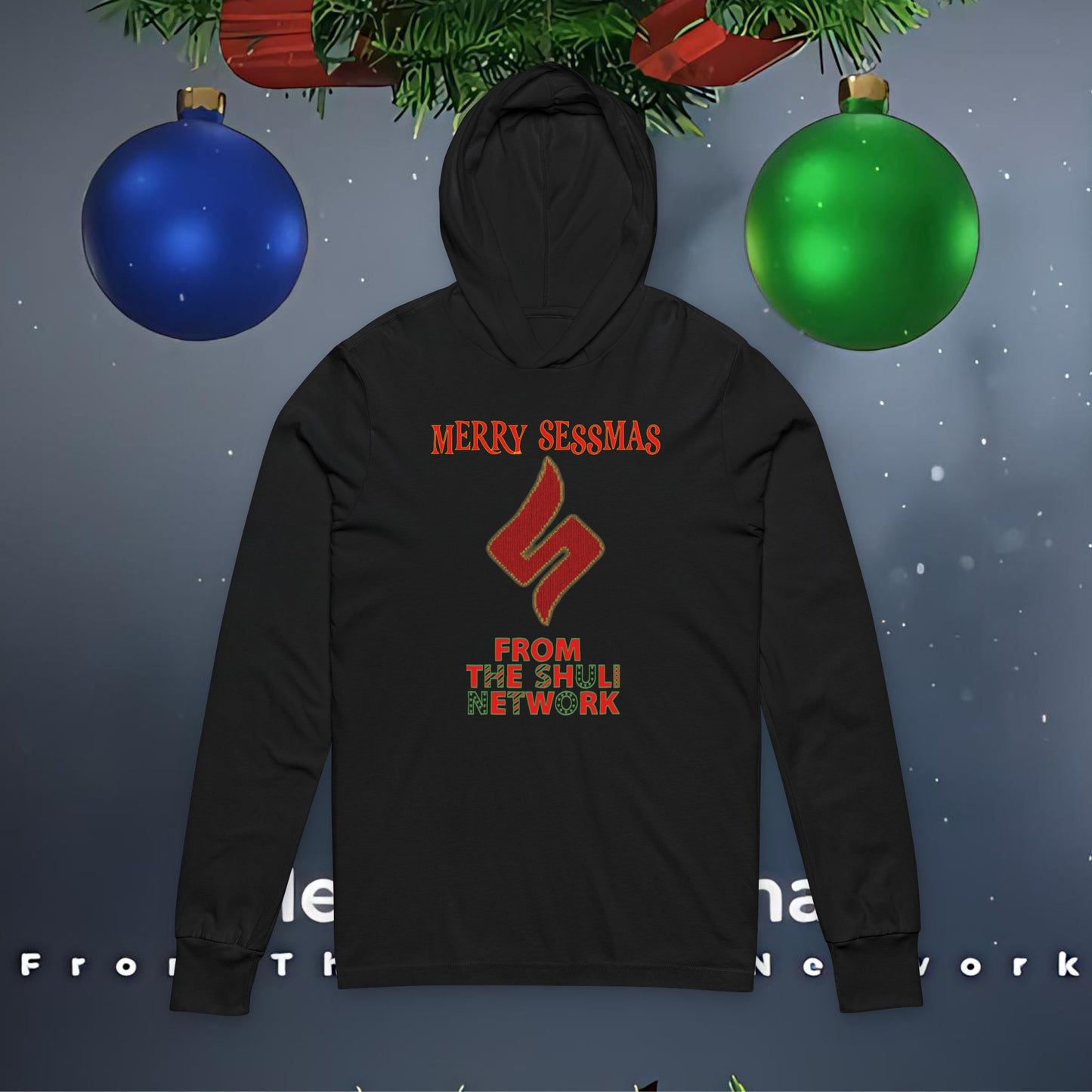 Merry Sessmass Hoodie Tee — The Shuli Network Holiday Sessmas