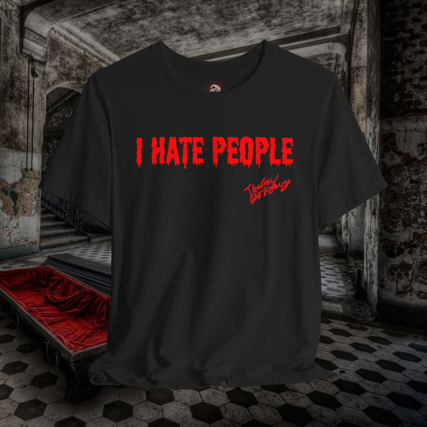 Levy’s I Hate People Unisex Jersey Short Sleeve Tee #levyverse Comedy In Multiple Sizes