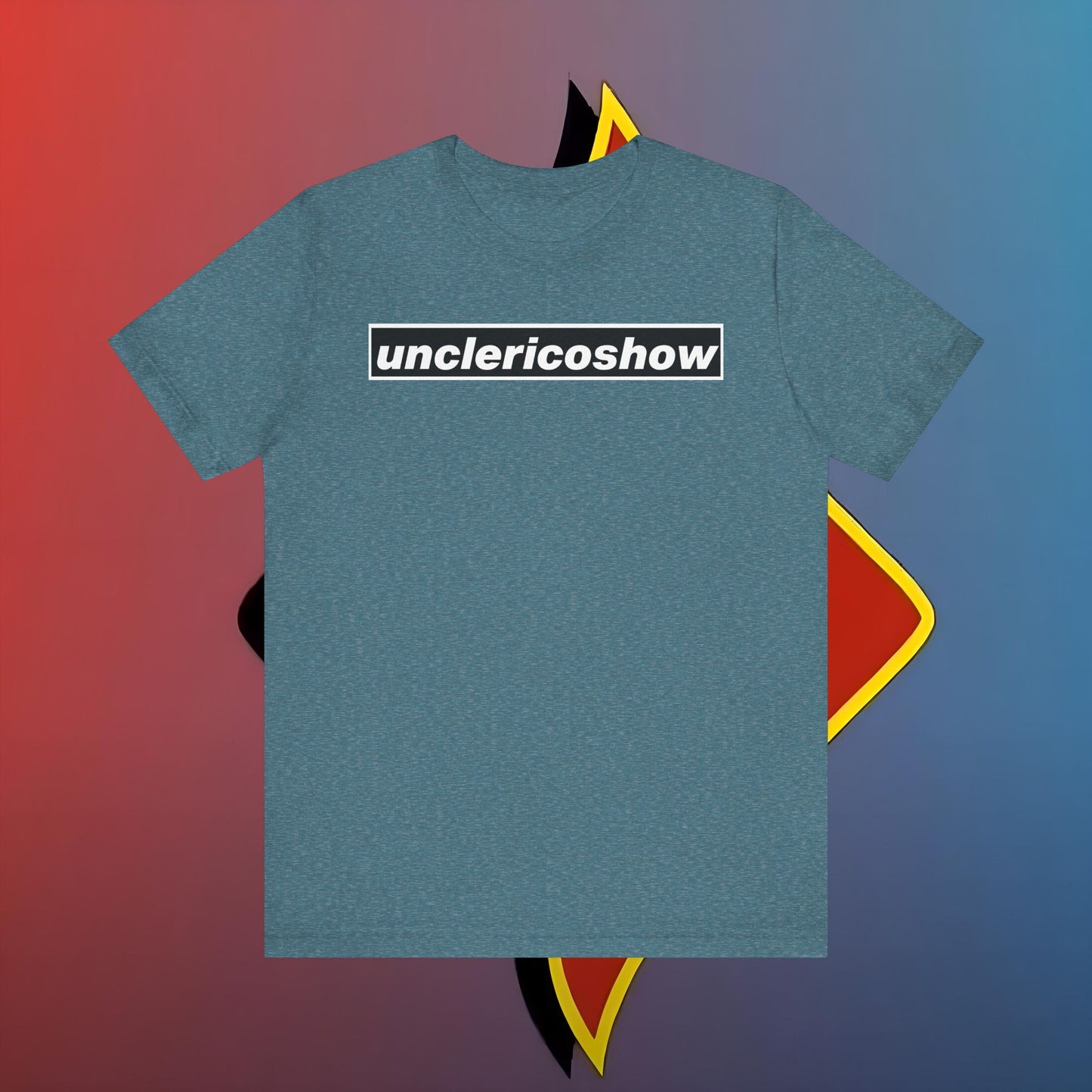 The Uncle Rico Show Tee – Broadcasting Buffoonery Since Whenever