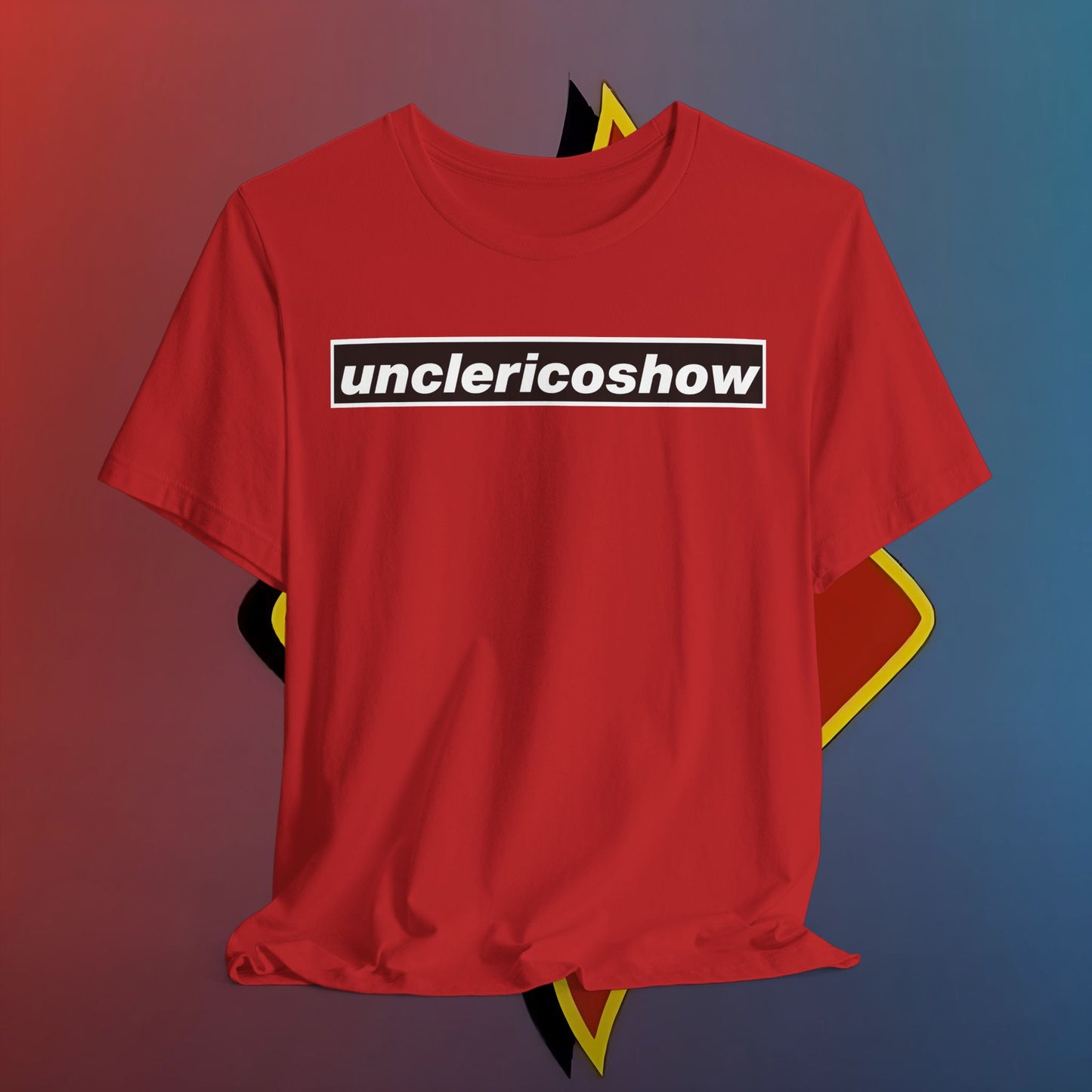 The Uncle Rico Show Tee – Broadcasting Buffoonery Since Whenever