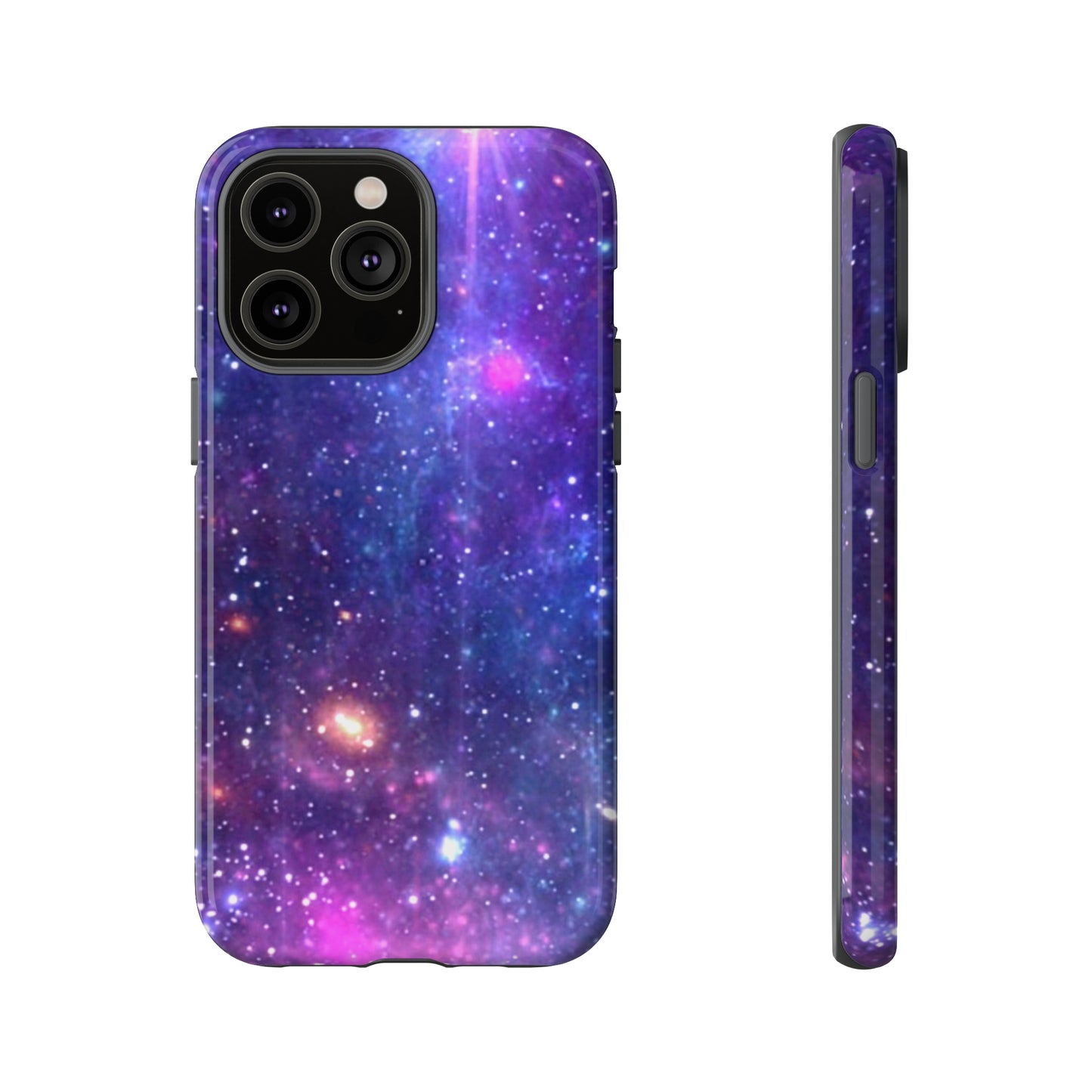 Purple Beyond the Stars Outer Space Out of this World Tough Cases (iPhone, Google, Samsung)