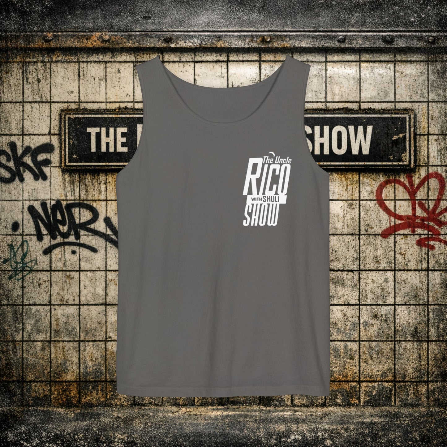 The Uncle Rico Show  Dead Beat Tank Top Muscle-less Tee