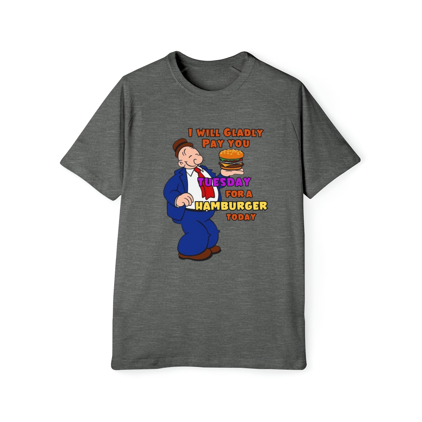 Wimpy "Gladly Pay You Tuesday" Men's Raglan T-Shirt