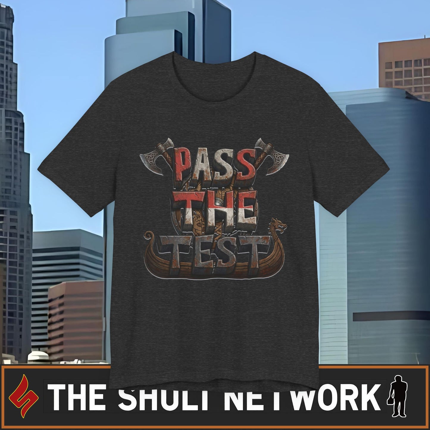 Pass The Test T-Shirt — Motivational Morseverse