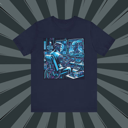 Tech-Inspired Graphic Tee, Vintage Gamer Shirt, Unisex Tee for Tech Lovers, Perfect Gift for Gamers, Retro Gaming Apparel