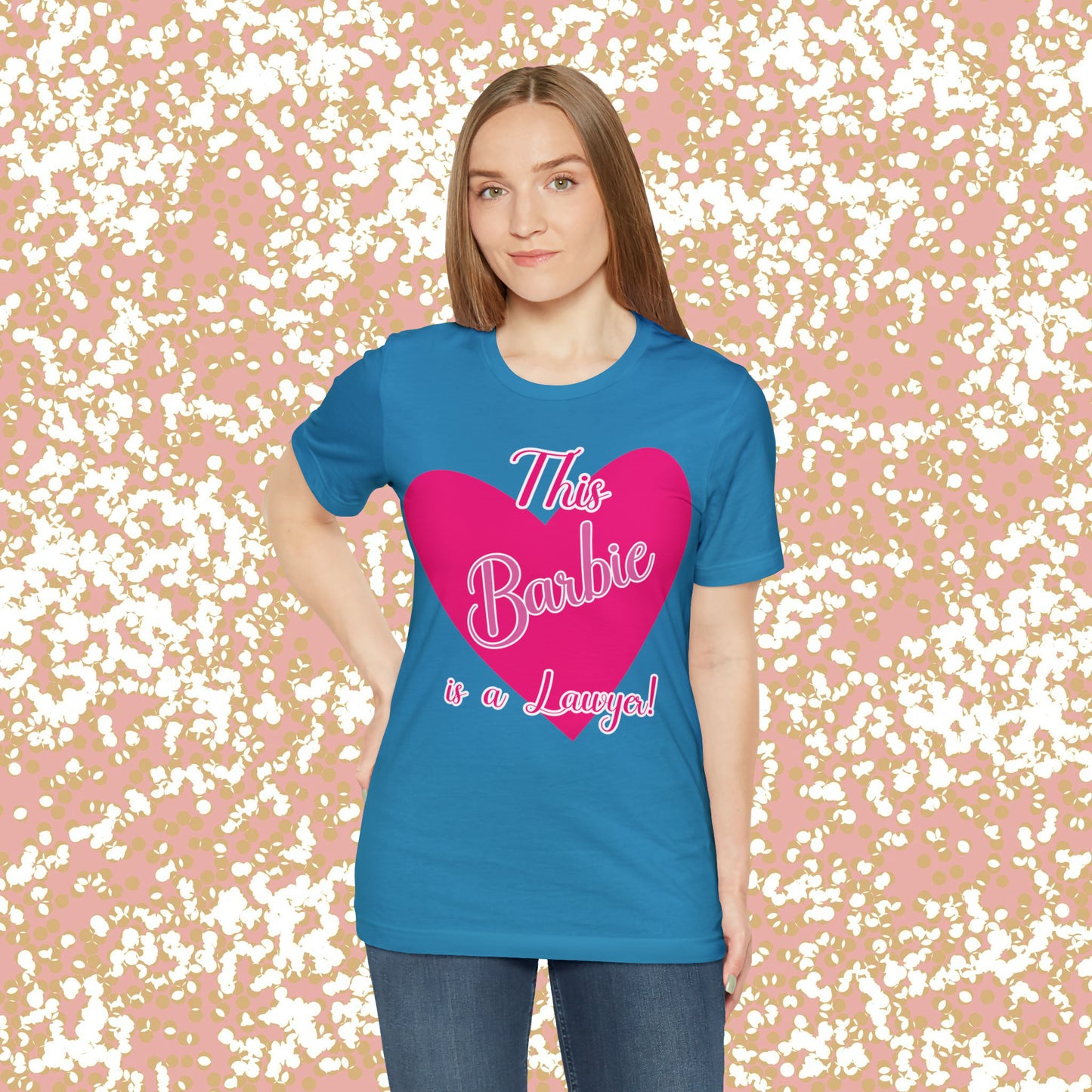 This Barbie is a Lawyer Unisex Jersey Short Sleeve Tee Gifts for Her